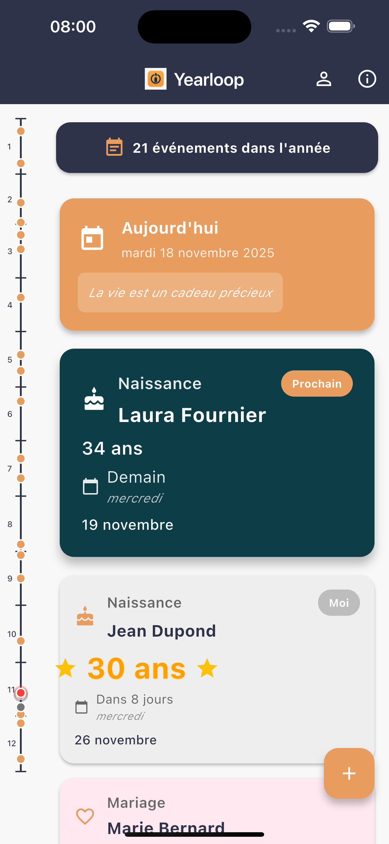 Détails événement